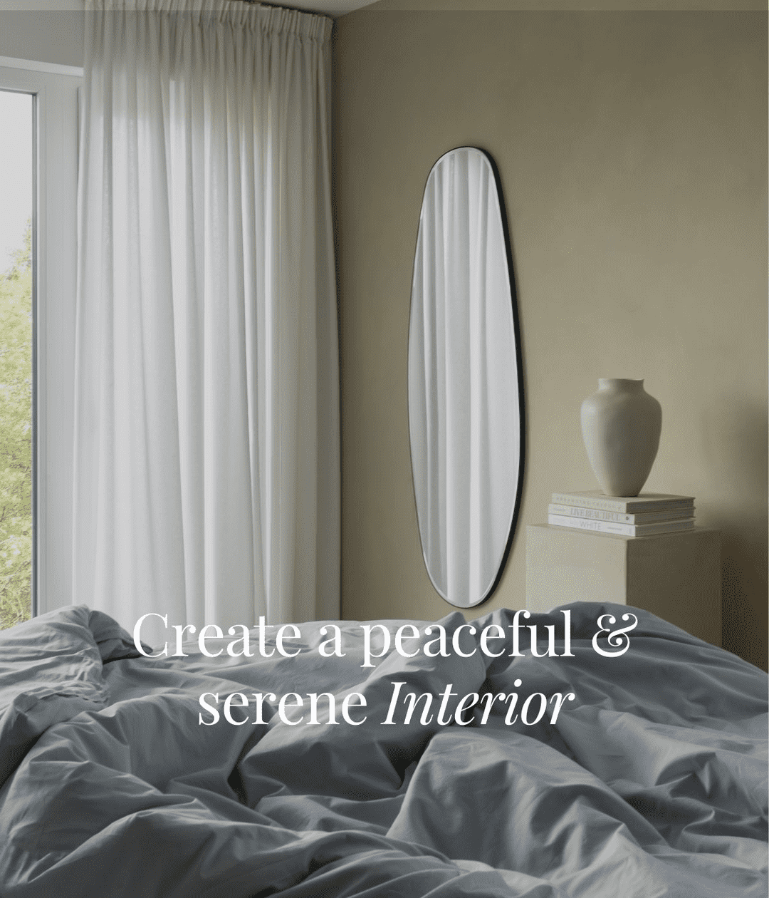 v13p1ehboas9326.png Modern Style Full Body Dressing Mirror for Girls’ Bedroom Large Glass Wall-Hanging for Cloakroom & Fitting Room for Shops Houses - WOSEN Mirror