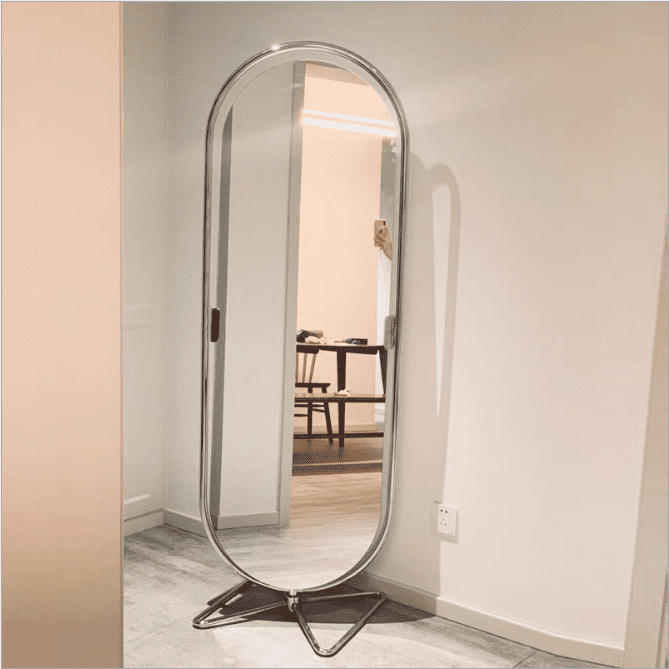 v21b4eau4k516246.png Designer Rotating Floor Mirror Makeup Mirror Ins Removable Full-length Mirror - WOSEN Mirror