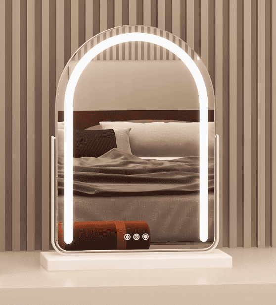 v3zdikpnzyy6169.png Modern LED Dressing Mirror with Lamp Smart Home Desktop Makeup Mirror Master Bedroom Internet Celebrity Design for Bedroom - WOSEN Mirror