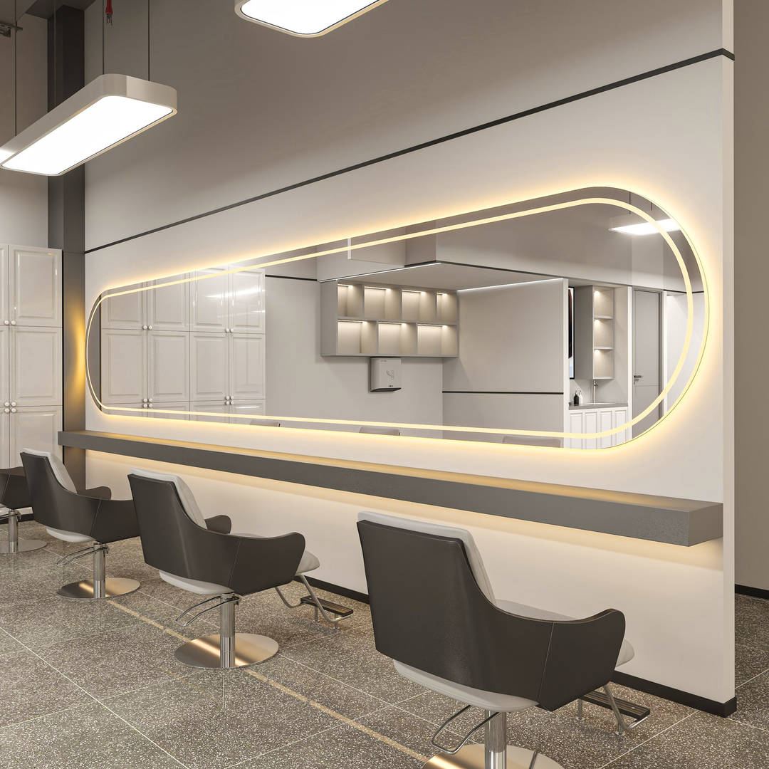 vm0cphxvpm24035.jpg Customizable Large Horizontal Hanging Oval LED Mirror for Barber Shop Salon Use - WOSEN Mirror