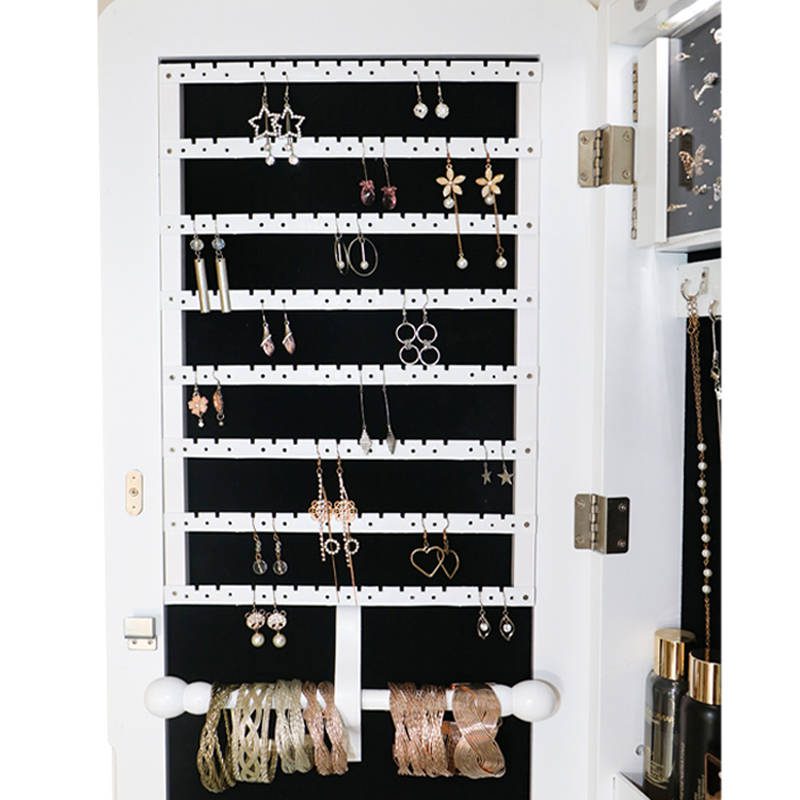 vsxnzkaoucl19526.jpg Factory Wholesale Luxury Jewelry Cabinet Jewelry Storage Cabinet Jewelry Organization Mirror Cabinet Be Hung on the Door or Wall - WOSEN Mirror