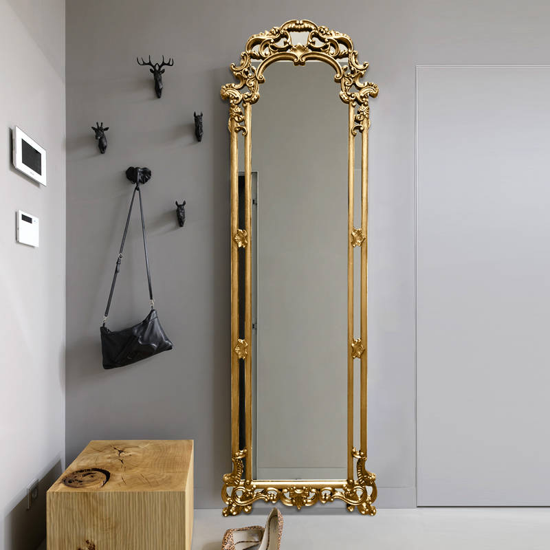Classical European Decorative Wall Mirror Golden Craft Home Decor Baroque Mirror - WOSEN Mirror