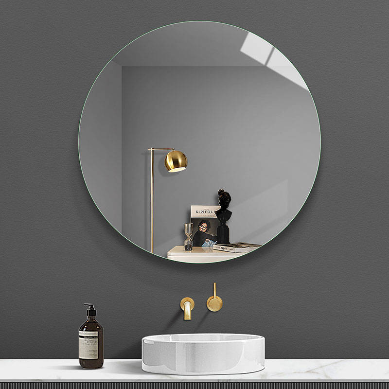 Modern Design Wall Mounted Mirror 60-100 cm Diameter Illuminated for Bathroom Vanity Hotel Hallway Factory Price Graphic Design - WOSEN Mirror