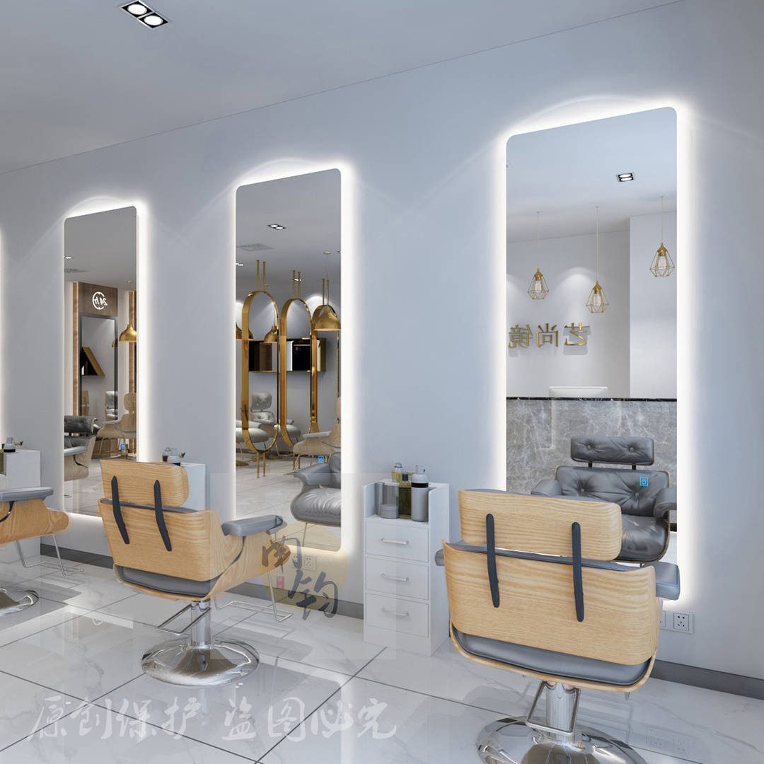 wc1smsczktd4843.jpg Wall Mounted Led Salon Mirror Light Smart Mirror Rectangle Defogger Dressing Wholesale Full Length Mirror Led - WOSEN Mirror