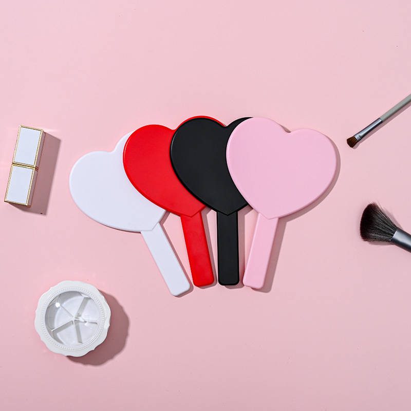 wkzktqlg3gb6751.jpg Factory Wholesale Pocket Mini Heart Shaped Makeup Mirror Portable Vanity Hand Held Mirrors with Custom Logo Cosmetic - WOSEN Mirror