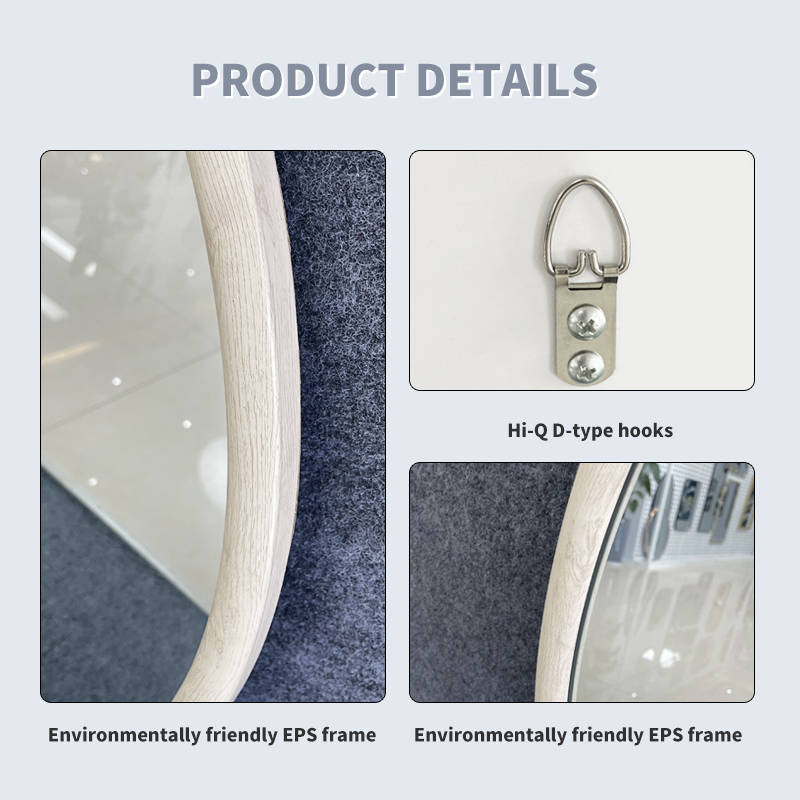 wq5lnaqsom510540.jpg Customizable New Technology EPS Material Round Wall Mirror for Home or Hotel Use - WOSEN Mirror