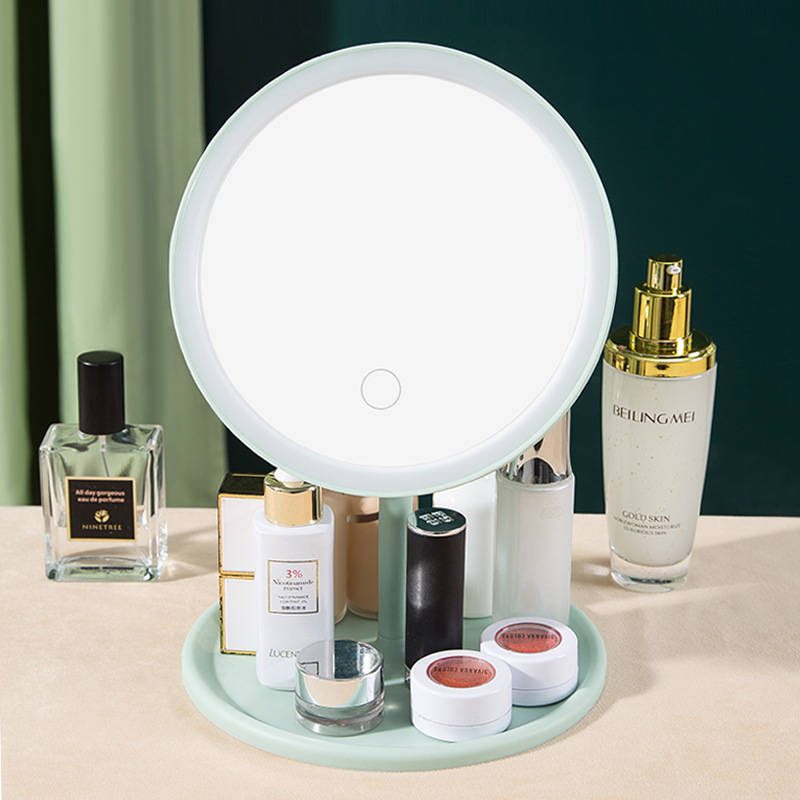 wqziqtbw5d07521.jpg Hd Pvc Makeup Mirror Tiktok Portable Student Touch Fill Light LED Makeup Mirror 2024 - WOSEN Mirror