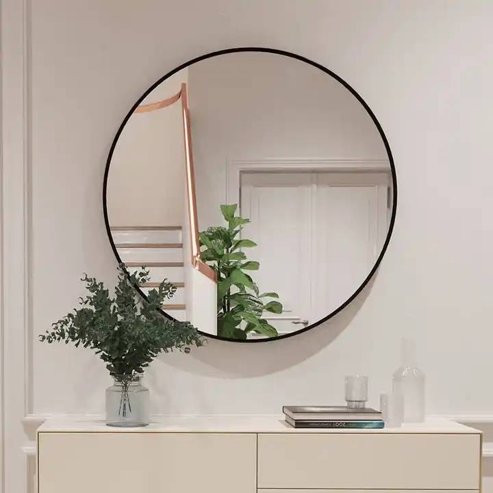 New Look Creative Luxury Design Glass Wall Bathroom Mirror Fixtures Decorative Wall Indoor for Home Modern Cosmetic Wall Mirror - WOSEN Mirror