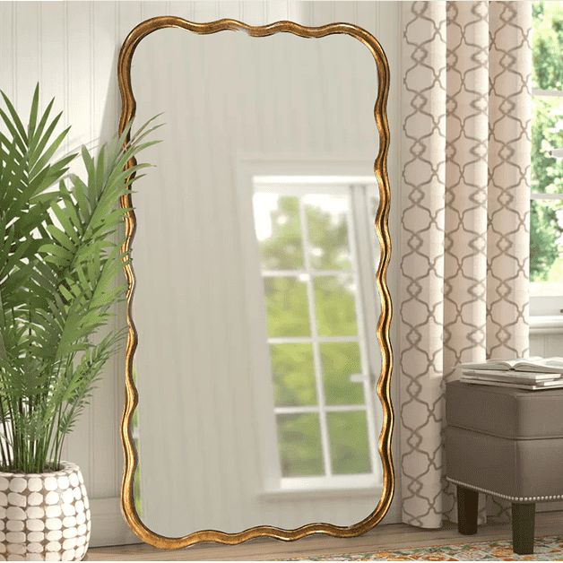 x4x0cxxulnn18410.png Wall Mounted Large Floor Mirror Light Luxury Wall Mounted European Style Fitting Mirror - WOSEN Mirror