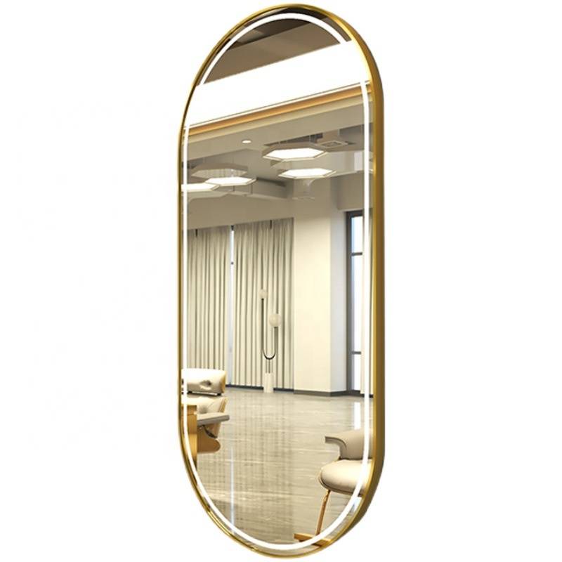 xg5idtojtxw4880.jpg Large Modern Single-sided Double-sided Mirror Table for Barber Shop Salon Hair Salon with Led Light Hair Dressing Mirror - WOSEN Mirror
