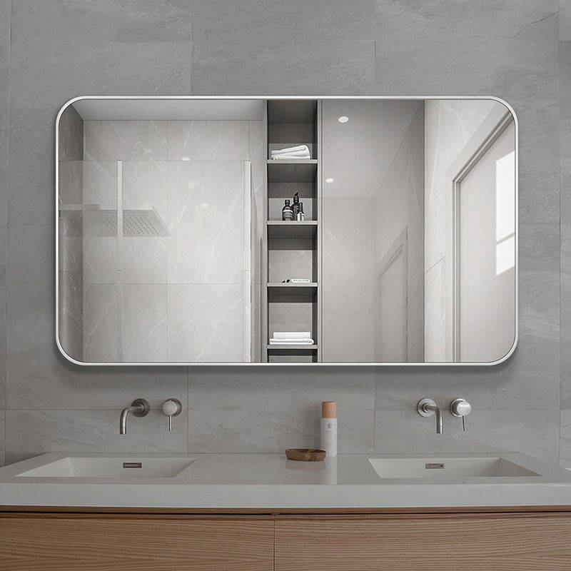 xta5ccrmcos2420.jpg Aluminum Frame Bathroom Mirror Home Decor Wall Hanging Mirror High-definition Explosion-proof Mirror - WOSEN Mirror