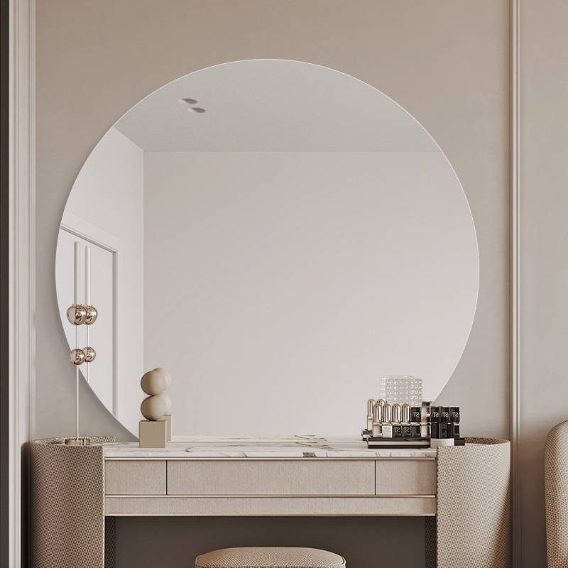 xza33idyazz2058.jpg Parsimonious Bathroom Mirror Modern Be Used for Wall Mirror Decoration Semi Round Make up Mirror - WOSEN Mirror