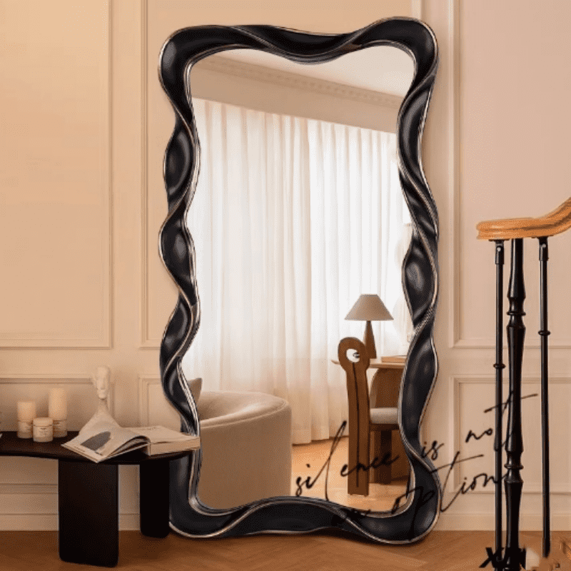 yiy1kradu0m15802.png Luxury Full-Length Dressing Mirror European Art Deco Design Golden Copper Antique Wall Mirror for Decorative Use - WOSEN Mirror