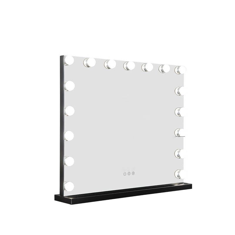 Hot Sale Touch Screen Makeup Mirror Hollywood Style Dressing Table Mirror Light Bulb Hollywood Mirror - WOSEN Mirror