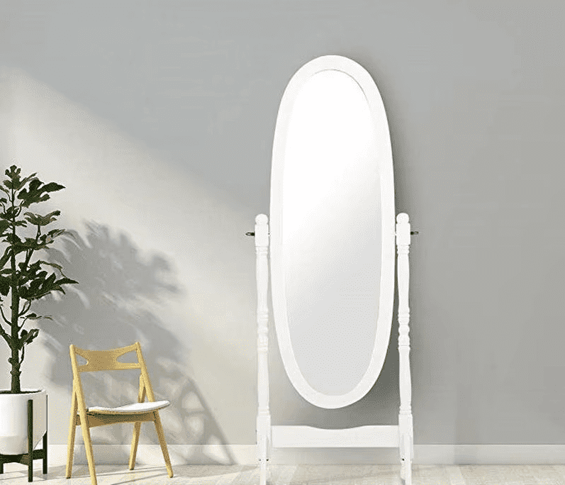 yzgufmq4ly016268.png Contemporary Minimalist Dressing Mirror Creative Special-Shaped Solid Wood Floor Mirror for Hotels - WOSEN Mirror