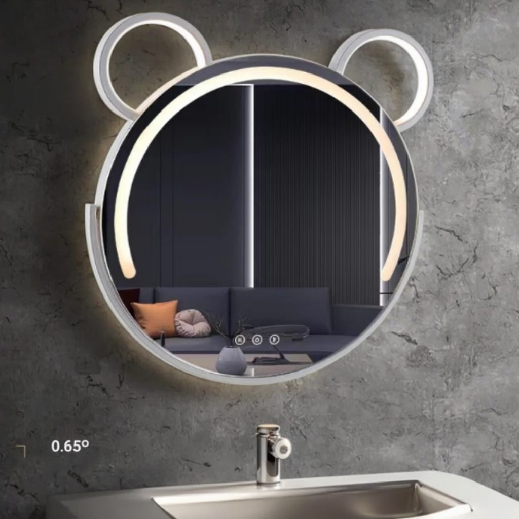 Custom Hollywood Style LED Lighted Desktop Vanity Makeup Cosmetic Mirror Art Deco Design - WOSEN Mirror