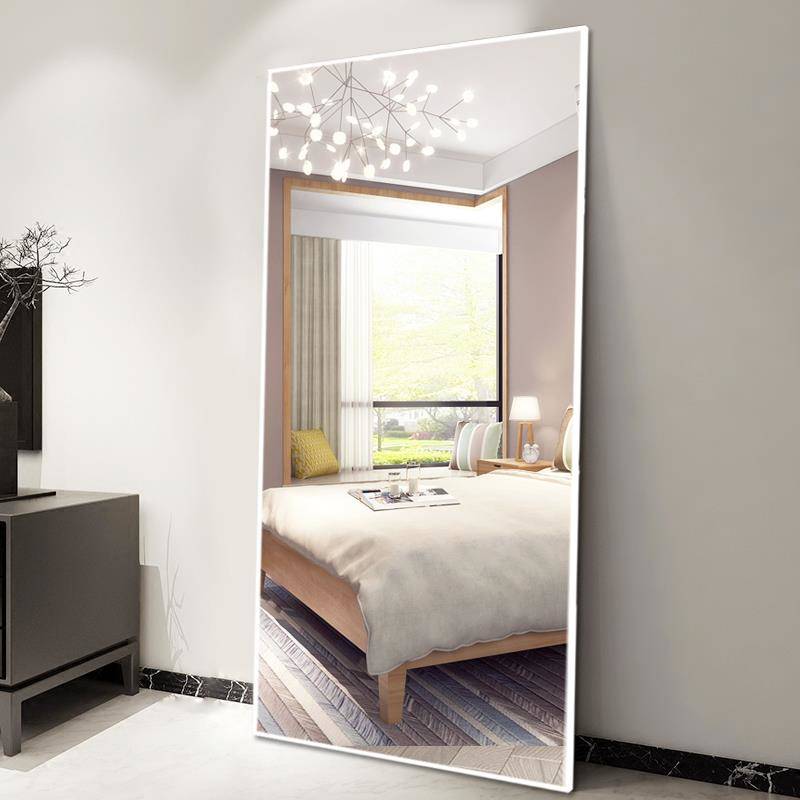 zp0bqu1vv0v17446.jpg Standing Decorative Wall Mirror for Flooring Elegant Home Decor Accessory - WOSEN Mirror