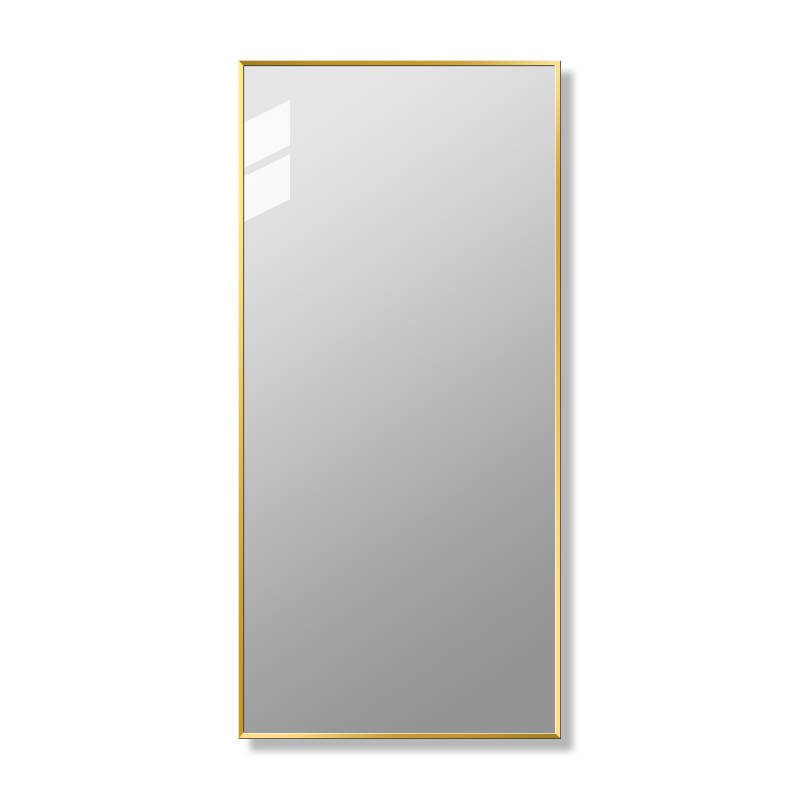 zygg2rilt1j19696.jpg Custom Large Full-Length Floor Mirror in Gold Black Modern Style Metal Wall Hanging Dressing Frame Quality Glass ESPEJO SPIEGLER - WOSEN Mirror