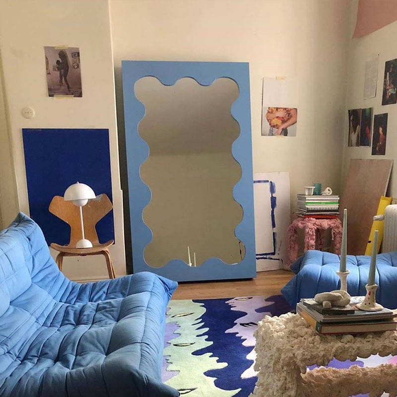 zzobcmo5ffc18653.jpg Customized Large Floor Mirrors Wave Hollywood Style Floor Decoration Mirrors - WOSEN Mirror