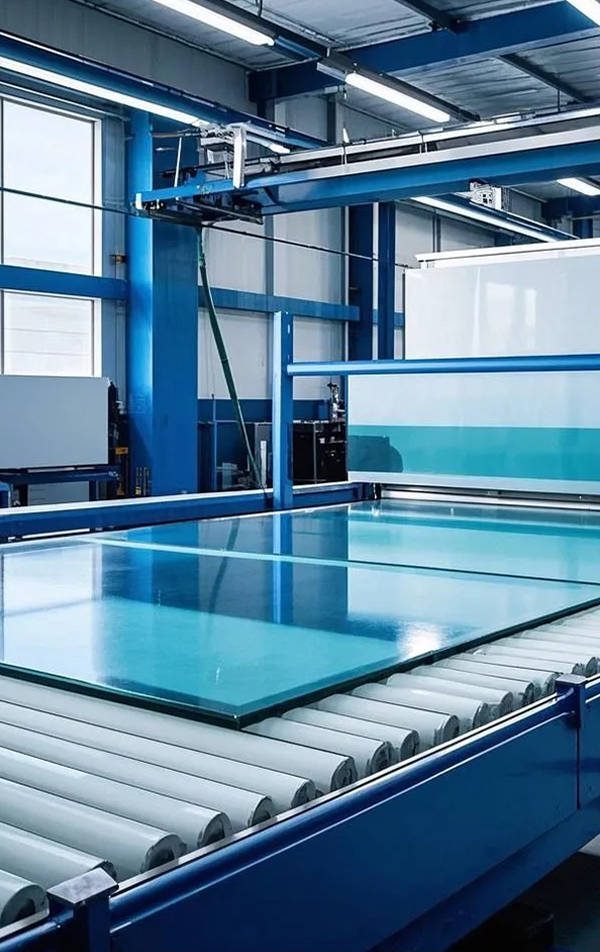 Silvering line